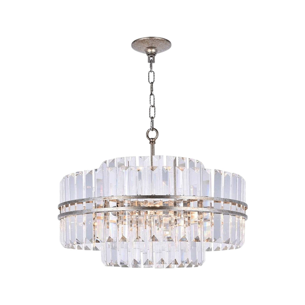 Ashton Collection - 55cm Chandelier - Champagne Finish