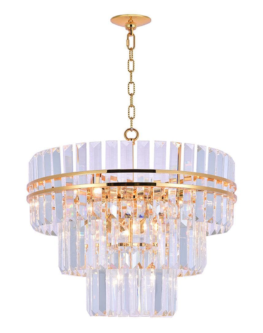 Ashton Collection - Three Tier - 55 Cm - Gold Plated