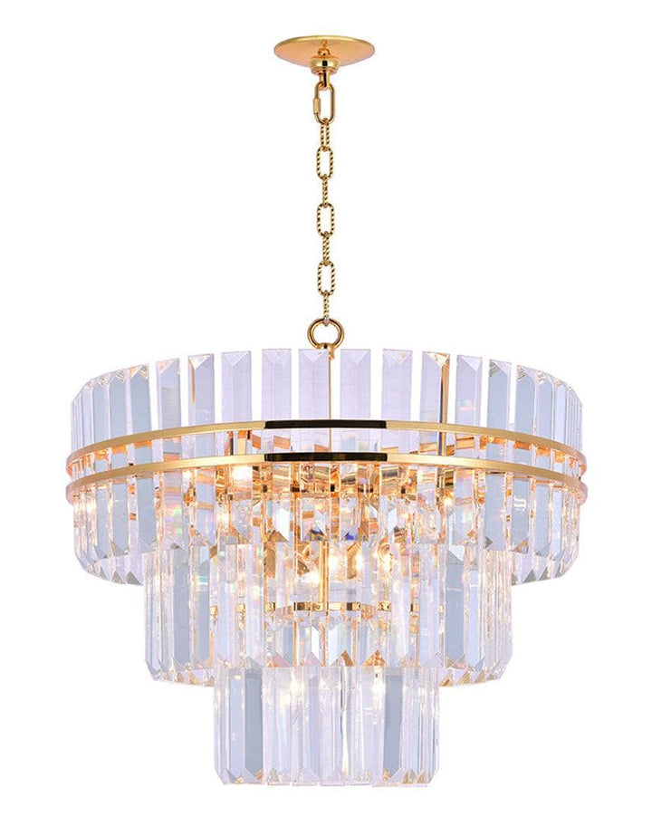 Ashton Collection - Three Tier - 55 Cm - Gold Plated