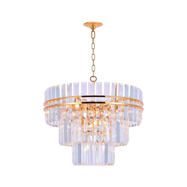 Ashton Collection - Three Tier - 55 Cm - Gold Plated