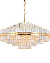 Load image into Gallery viewer, Ashton Collection - 100cm Chandelier - Gold Plated
