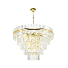 Load image into Gallery viewer, Ashton Collection - Five Tier Chandelier - 120cm - Gold

