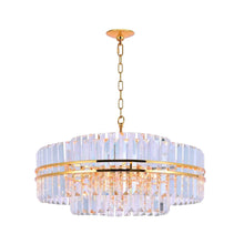 Load image into Gallery viewer, Ashton Collection - 68cm Chandelier - Gold Plated
