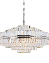 Load image into Gallery viewer, Ashton Collection - 100cm Chandelier - Nickel Plated
