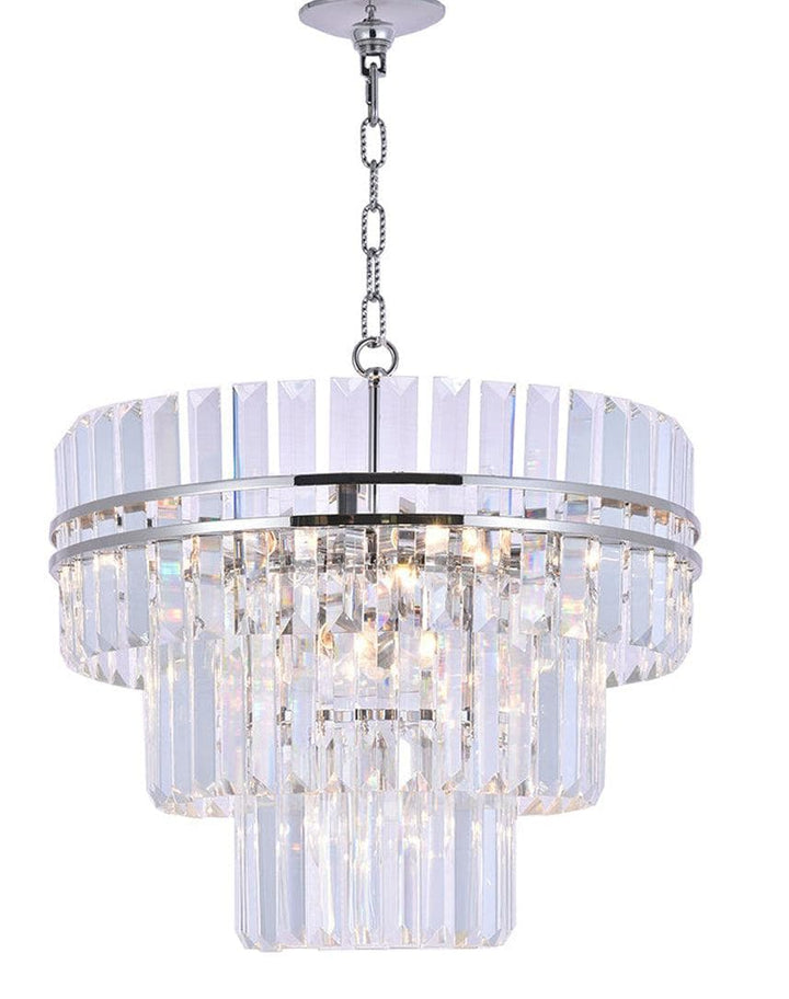 Ashton Collection - Three Tier - 55 Cm - Nickel Plated