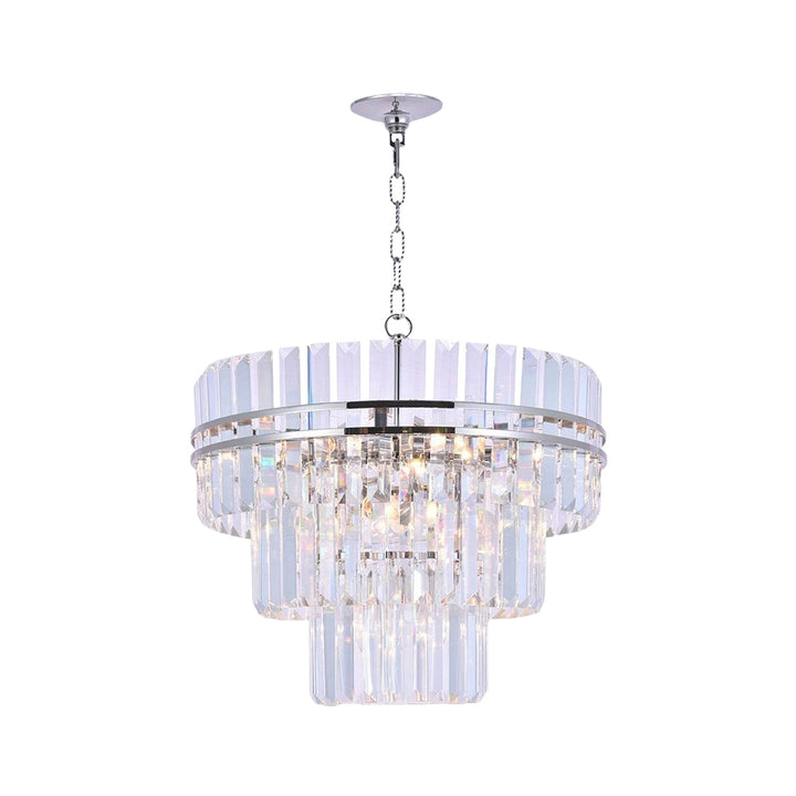 Ashton Collection - Three Tier - 55 Cm - Nickel Plated