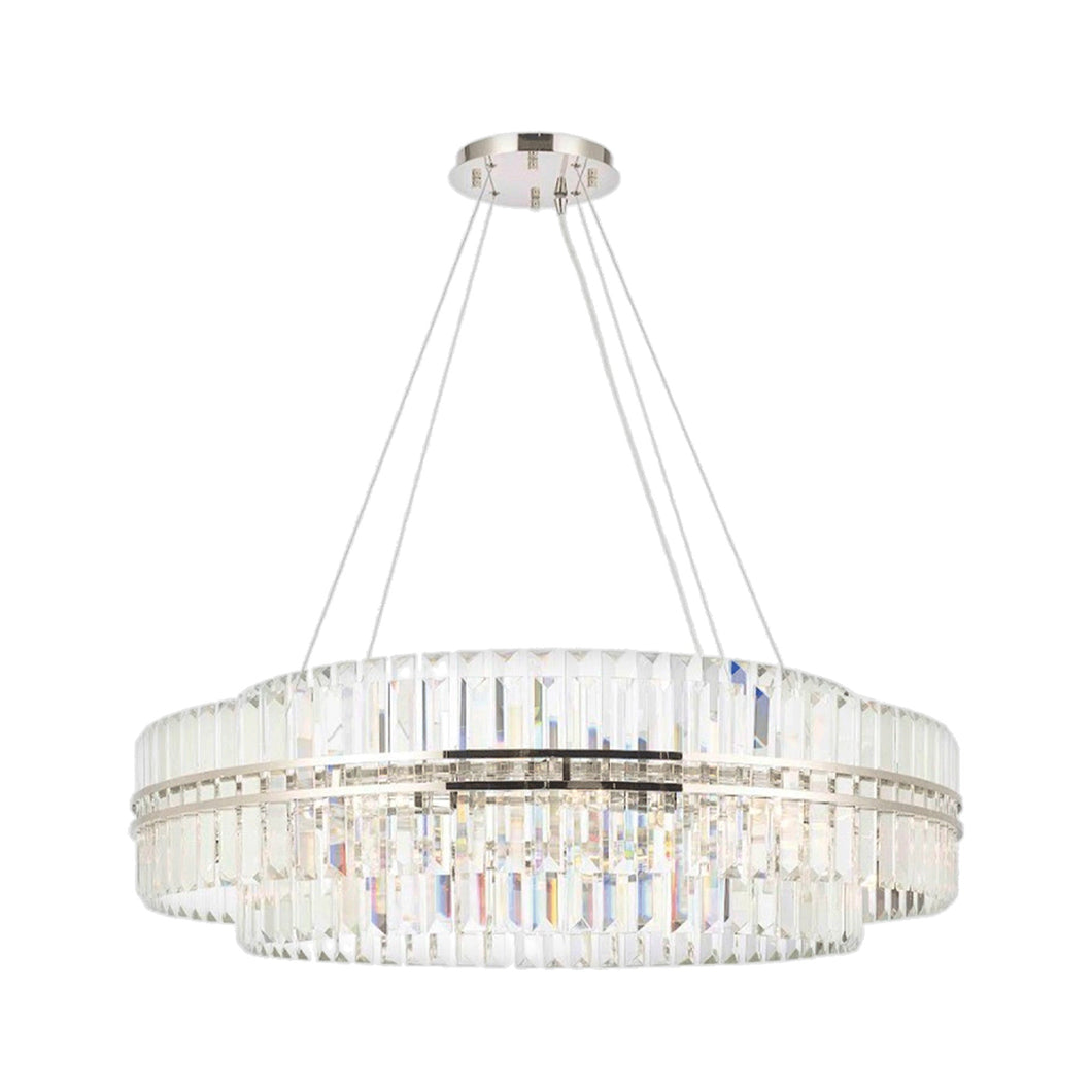 Ashton Collection - Two Tier - 100cm- Polished Nickel