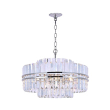 Load image into Gallery viewer, Ashton Collection - 55cm Chandelier - Nickel Plated
