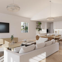 Load image into Gallery viewer, Ashton Collection - 68cm Chandelier - Nickel Plated

