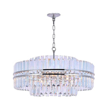 Load image into Gallery viewer, Ashton Collection - 68cm Chandelier - Nickel Plated
