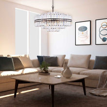 Load image into Gallery viewer, Ashton Collection - 80cm Chandelier - Warm Bronze Finish
