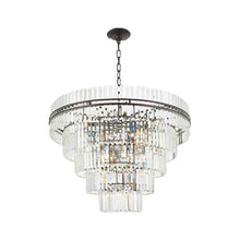 Load image into Gallery viewer, Ashton Collection - Five Tier Chandelier - 120cm - Warm Bronze
