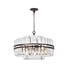 Load image into Gallery viewer, Ashton Collection - 55cm Chandelier - Warm Bronze Finish
