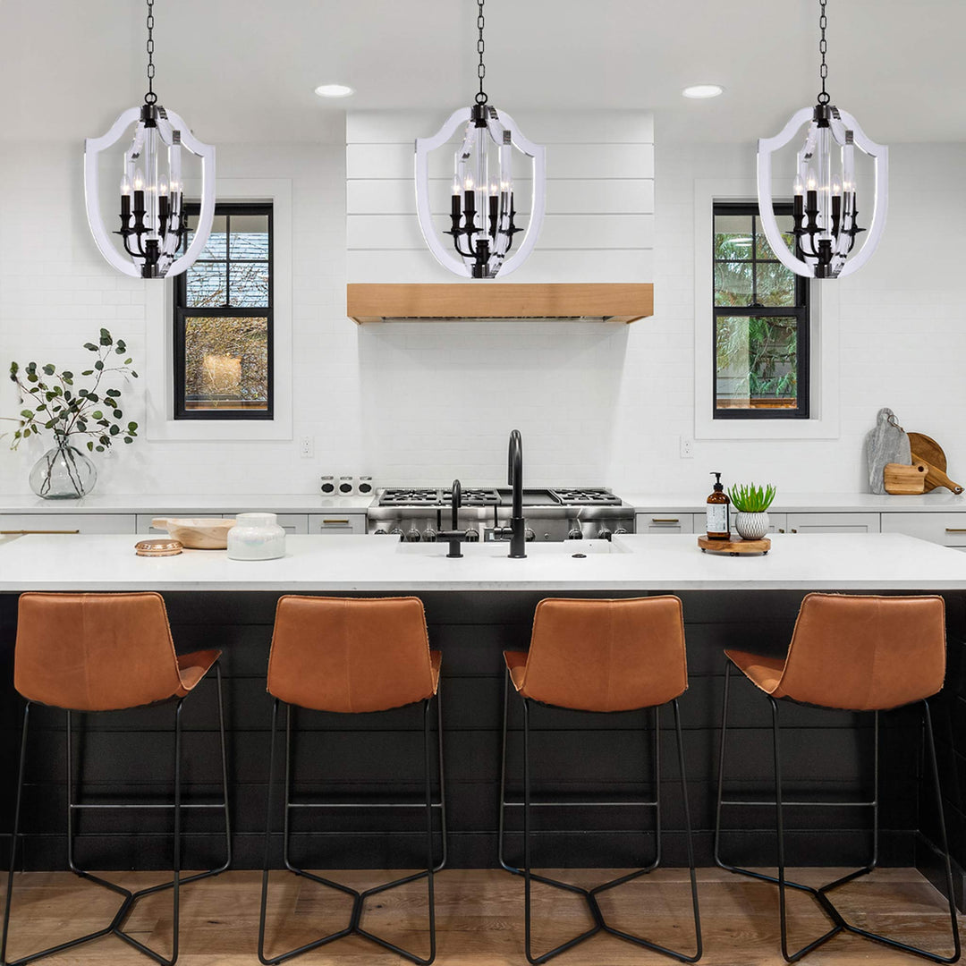 NewYork Lantern 4 Light - Dark Bronze Finish