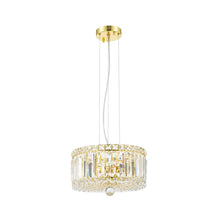 Load image into Gallery viewer, Modular Crystal Pendant - 30cm - Gold Fixtures
