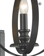 Load image into Gallery viewer, Hampton Orb - Wall Sconce - Dark Bronze - Designer Chandelier 
