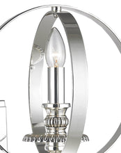 Load image into Gallery viewer, Hampton Orb - Wall Sconce - Silver Plated - Designer Chandelier 
