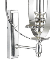 Load image into Gallery viewer, Hampton Orb - Wall Sconce - Silver Plated - Designer Chandelier 
