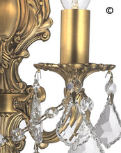 Load image into Gallery viewer, AMERICANA 2 Light Wall Sconce - Victorian - Brass Finish - Designer Chandelier 
