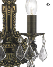 Load image into Gallery viewer, AMERICANA 2 Light Wall Sconce - Edwardian - Antique Bronze Style - Designer Chandelier 
