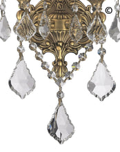 Load image into Gallery viewer, AMERICANA 2 Light Wall Sconce - Edwardian - Brass Finish - Designer Chandelier 
