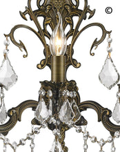 Load image into Gallery viewer, AMERICANA 3 Light Wall Sconce - Antique Bronze Style - Designer Chandelier 
