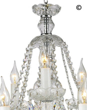 Load image into Gallery viewer, Bohemian Brilliance 15 Arm Crystal Chandelier- CHROME - Designer Chandelier 
