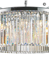 Load image into Gallery viewer, NewYork Oasis Open Ring Chandelier- W:80cm - Designer Chandelier 
