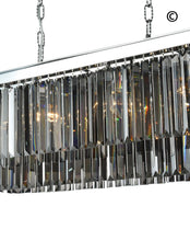 Load image into Gallery viewer, Oasis Bar Light Chandelier- Smoke Finish - W:80cm - Designer Chandelier 
