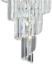 Load image into Gallery viewer, NewYork Oasis Spiral Chandelier - Chrome - Width: 60cm
