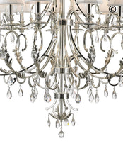 Load image into Gallery viewer, ARIA - Hampton 24 Arm Chandelier - Silver Plated - Designer Chandelier 
