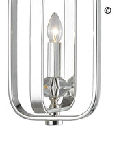 Load image into Gallery viewer, NewYork Allure - Single Light - Silver Plated - Designer Chandelier 
