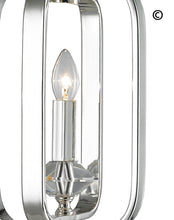 Load image into Gallery viewer, NewYork Allure - Single Light - Silver Plated - Designer Chandelier 
