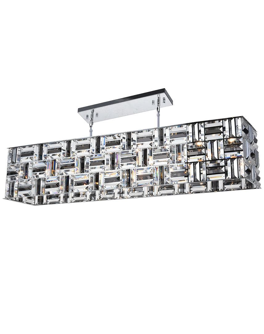 Aurora Bar Light - NewYork Rectangle Bar Chandelier - Length: 120cm - Designer Chandelier 