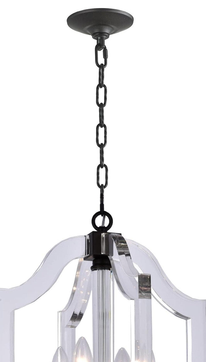 NewYork Lantern 4 Light - Dark Bronze Finish