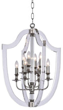 Load image into Gallery viewer, NewYork Lantern 8 Light - Polished Nickel Finish
