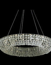 Load image into Gallery viewer, Platinum Ring Chandelier- W:80cm

