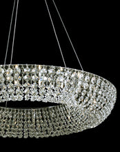Load image into Gallery viewer, Platinum Ring Chandelier- W:80cm
