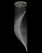Load image into Gallery viewer, Contemporary Wave LED Chandelier - W:85cm H:300cm - Designer Chandelier 
