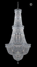 Load image into Gallery viewer, Empress Large Crystal Basket Chandelier - CHROME - Lights - 34 - Designer Chandelier 
