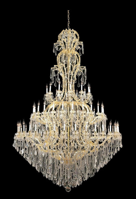 Maria Theresa Crystal Chandelier Royal 72 Light - GOLD - Designer Chandelier 