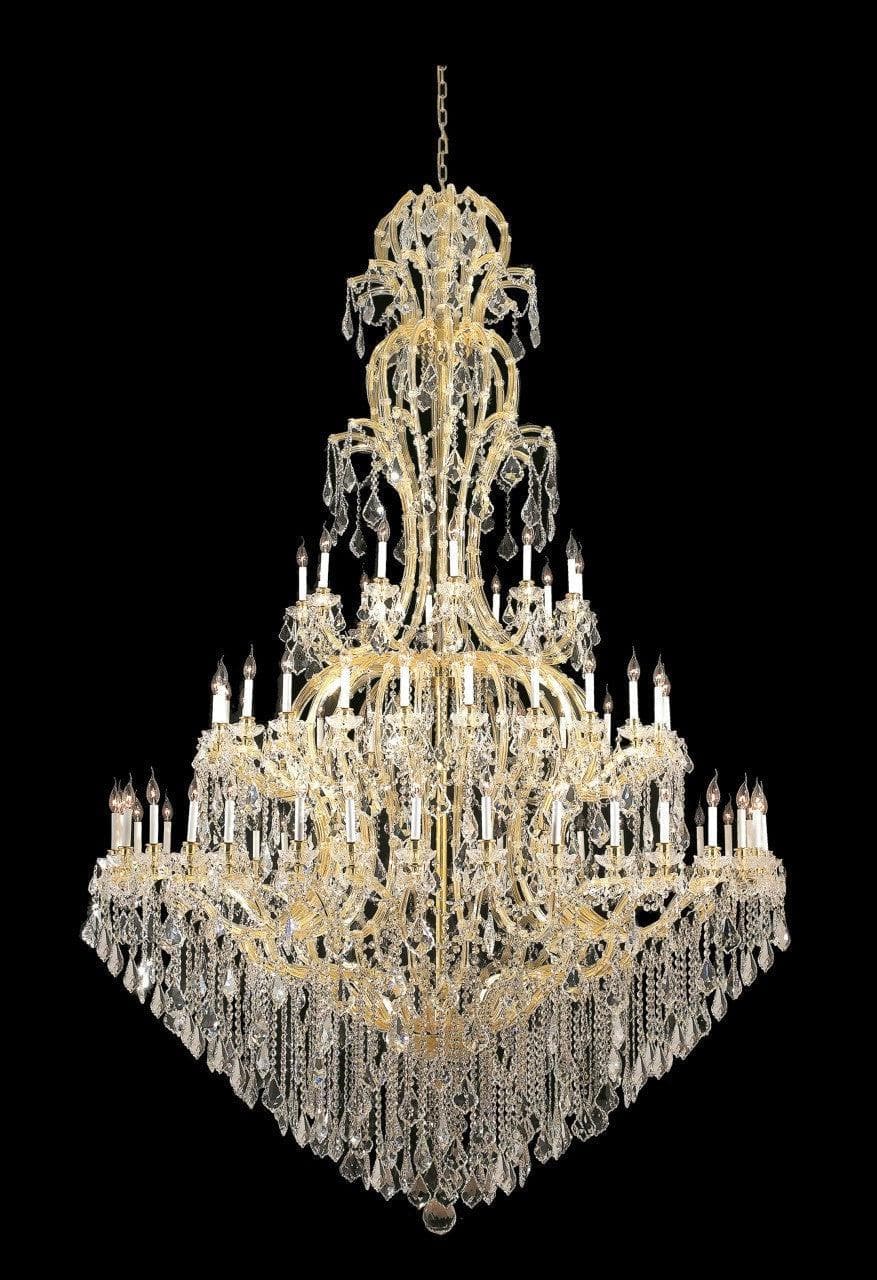 Maria Theresa Crystal Chandelier Royal 72 Light - GOLD - Designer Chandelier 