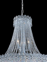 Load image into Gallery viewer, Empire Basket Chandelier - CHROME - 12 Light
