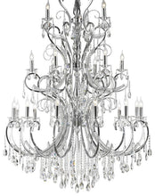 Load image into Gallery viewer, Designer Princess 21 Arm Chandelier - Clear - W:120 H:170cm
