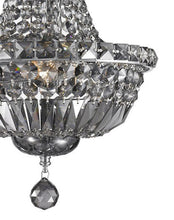 Load image into Gallery viewer, Empress Crystal Basket Chandelier - SMOKE - 5 Light
