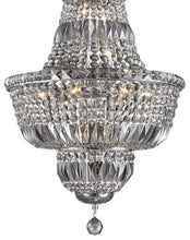 Load image into Gallery viewer, Empress Crystal Basket Chandelier - SMOKE- 12 Light
