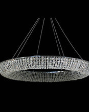 Load image into Gallery viewer, Platinum Ring Chandelier- W:120cm
