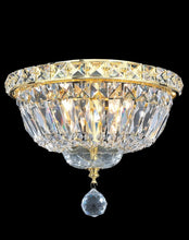 Load image into Gallery viewer, Empress Flush Mount Basket Chandelier - GOLD - W:25cm
