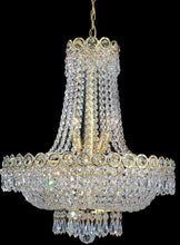 Load image into Gallery viewer, Empire Basket Chandelier - GOLD - 8 Light
