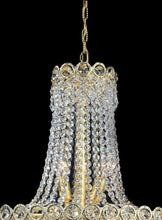 Load image into Gallery viewer, Empire Basket Chandelier - GOLD - 8 Light
